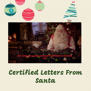 6 comments | Get a personalized Santa Video with every Purchase!!...