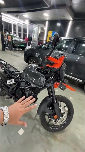 KTM Adventure 390 Modification Started #KTM390Adventure #AdventureBike #BikeModification