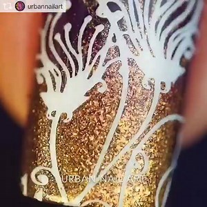 Shop the look! From Collection 6 - love this inspirational mani! Simple gradient, a few of our stamps from Collection 6 and BAM - you have a rockstar gorgeous mani! By @urbannailart: ・・・ Hi guys For today's floral design I used: Two stunning #zoya polishes I got from @zoyanailpolishaustralia. These are from a new 'Focus and Flair' collection - deep purple cream 'Lidia' and duochrome shimmer 'Aggie' 'Speed up' fast drying top coat, white stamping polish @urbannailart #myzoya @uberchicbeauty stamp