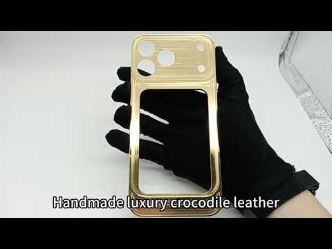 We accept custom-designed mobile phones of various models and logo patterns #luxury #rich #phone