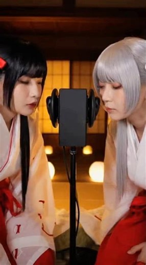 ASMR Japanese girl #asmr #cosplay #asmrsounds #anime #コスプレイヤー #cute #AI