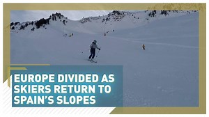 158K views · 1K reactions | ⛷ Skiers in Catalonia flock to the slopes as the famous ski resort, Baqueira-Beret, reopens in time for the winter season. Read more: https://newseu.cgtn.com/news/2020-12-16/Skiing-restarts-in-Catalonia-with-Europe-split-on-reopening-slopes-WfxknsoQ7u/index.html | CGTNEurope | Facebook