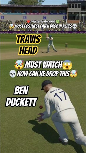 BEN DUCKETT DROPS TRAVIS HEAD! 😱💥 COSTLY MISS OFF STUART BROAD | ASHES AUS vs ENG