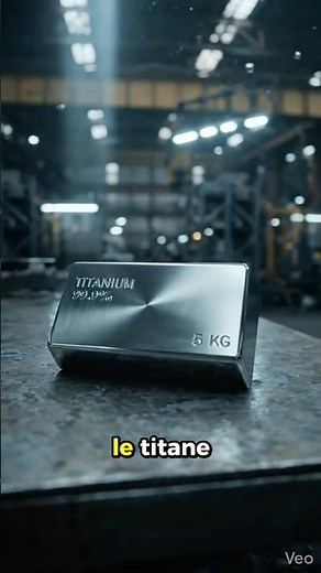 Le TITANE n’est PAS un métal comme les autres #science #ingénierie #materiaux