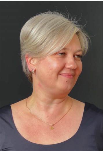 Short highlights blonde! Un rubio elegante acompañado con un corte sofisticado y fácil de manejar! #blonde #cabello #balayage #hightlight #color