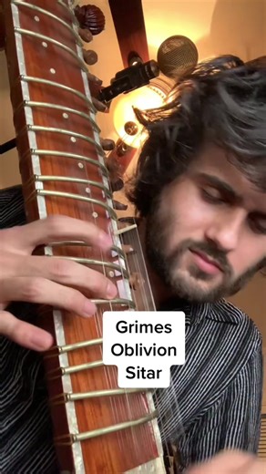 Grimes Sitar Cover: Oblivion