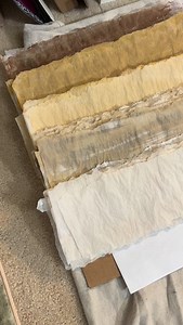 ✨Introducing my 2026 colors✨ Working on building up new hand-painted collage papers for my first couple collections in 2026. I really enjoy letting color lead my intuitive process and researching interior design trends and color combinations before diving into compositions and the next playful stage. I’m definitely feeling myself gravitating towards colors that would lend themselves to a future #coastalcalm and #southwestern inspired collections in 2026. Thanks for following along and I’ll see y