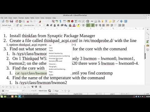 Lenovo W520 Fan Control using thinkfan