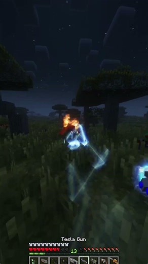 trying different gun mods in minecraft
