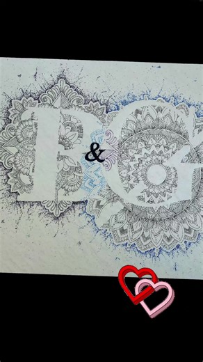 When love and art collide 🎨✨ Every line tells a story — B & G, forever in flow. #MandalaArt #CoupleArt #InkAndLove #ArtTok #LineArt #BAndG #HandDrawn #LoveInLines #TikTokArt #ArtistOnTikTok #ZenArt #BohoDesign #InkSplash #CreativeCouple #DrawingReveal @Bailey