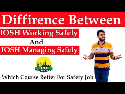 Why Iosh ms Important From Iosh ws ? Safety Course || Hse Trainer