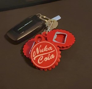Nuka Cola Bottlecap Bottle Opener Keychain - Etsy