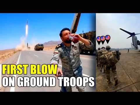 Missiles and drones wipe out total American troops on Bubiyan Island Kuwait