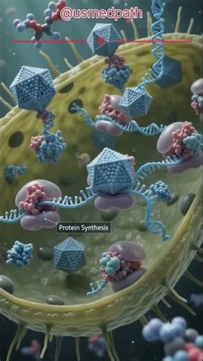 What is a Bacteriophage? 🦠 #healthcare #medicalstudents #pathology