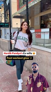 Natasa snapped after her workout session. . . . . . Follow:👉 @bollywoodsocietyy Contact/Enquiry: @digitalsukoonn | Bollywood Society