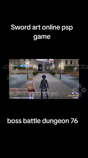 Sword Art Online PSP RPG Game