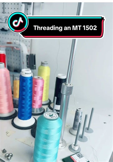 How to Thread a Ricoma MT 1502 Machine