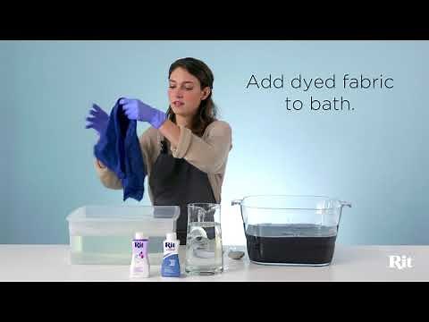 How to Use Rit Color Stay Dye Fixative