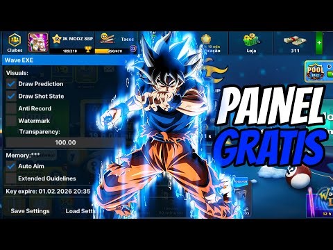 😱 NOVO 8 BALL POOL 2026! 🔥 FFH4X MOD MENU ATUALIZADO 🎱