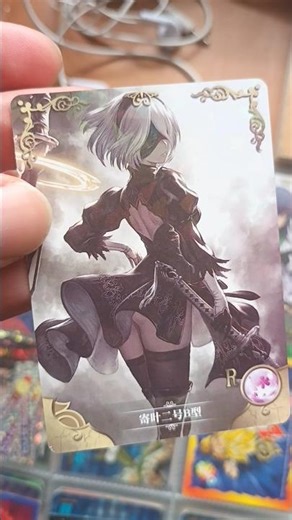 Card de YoRHa 2B Nier Automata #nierautomata #anime #tradingcards