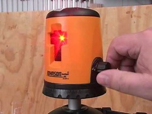 Johnson Self-Leveling Cross-Line Laser Level