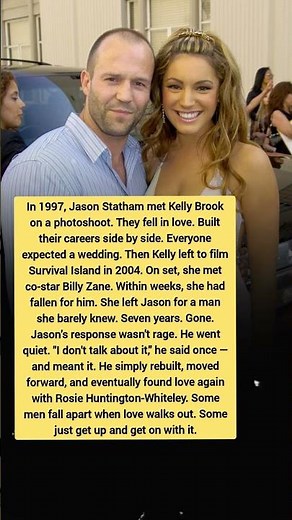 Jason Statham & Kelly Brook Love Story 💔 | Breakup, Betrayal & Moving On Inspiration