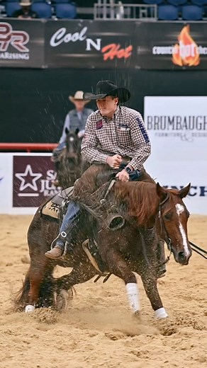 Honorable mention to Alcohol U Latr “Brandy” qualifying for the Open Semi Finals taking place December 5th! #gavincallahancuttinghorses #c4cuttinghorses #cuttinupshowblankets #KyleZanettiTrailers #sombrerohats #nickerdoodletreats #toml #MVP #realcow | Gavin Callahan Cutting Horses