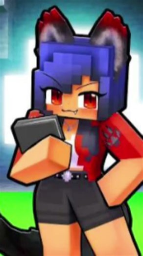 look at the first image a Aphmau coloring page my friend printed for me I just finished coloring it!