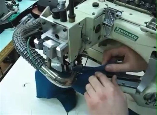 Yamato-máquina de coser de brazo largo, FD-62 de cuatro agujas, seis hilos, cama plana