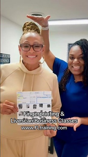 Fingerprinting and LiveScan Business Classes in Jacksonville, Florida