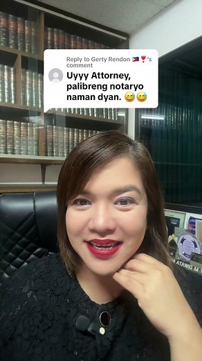 Replying to @Gerty Rendon 🇵🇭❣️ Some things you need to remember about lawyers notarizing documents: #attorneymaimai #attymaimai #LearnItOnTikTok #EduWow #EduTok #TikTokSkwela #TikTokLawyersPH #notarypublic #notarialpractice #2004RulesNotarialPractice
