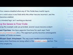 Fixing the jQuery Form Validation Issue: Ensuring All Inputs Are Valid Before Enabling the Button