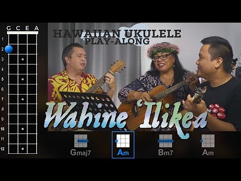 "Wahine ʻIlikea" Hawaiian Ukulele Play-Along!