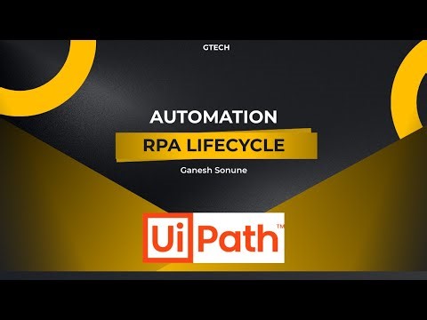 RPA Lifecyle || UiPath Automation