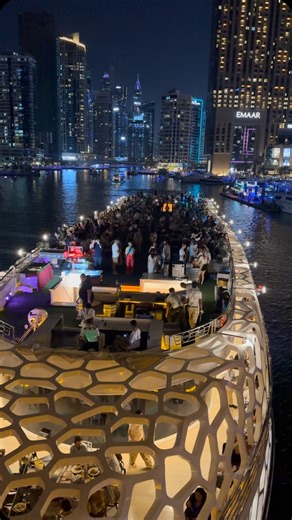 Only In Dubai on Instagram: "Dinner Cruise in Dubai! #dubai #uae #travel #viral #traveling"