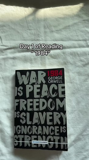 Explore '1984' by George Orwell: Day 1 of Reading