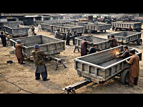 Building Strong Tractor Trolleys That Can Carry Anything!