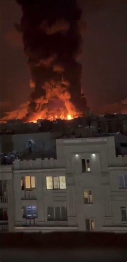 BREAKING:Massive explosions reported following Israeli airstrikes targeting IRGC infrastructure