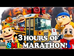 SML Movie : Jeffy School Bus Fire ! 3 Hours Of SML Marathon ! Funniest of Jeffy Video 2025