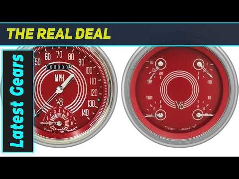 Classic Instruments 51-52 Chevy V8 Speedometer: Amazing Upgrade!