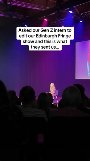 73K views · 156 reactions | Comic Relief Live! at Edinburgh Fringe, through the eyes of Gen Z ✊ #comicrelief | Comic Relief | Facebook