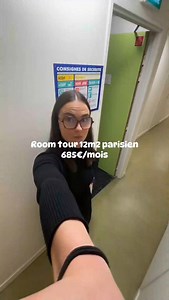 Room tour de mon 12m2 parisien ! #roomtour #chambre #paris #logement #logementetudiant #room #etude | Theo Delio