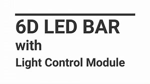 NEW GENERATION 6D HEXAGONAL LENS LED BAR WITH LIGHT CONTROL MODULE . Operating Voltage: 10-30V DC . Waterproof rate: IP 68 . 5w high intensity Philips LED Chip . Color Temperature: 6000K . Material: Diecast aluminum housing . Lens material: PC . Mounting Bracket: Alu firm bracket Latest 6D Optical Technology: ✔ Innovative Hexagon lens contour to anti-glare hood. Plastic Cover: ✔ High level quality, use German technology materials-original “bayer makrolon”, strong & smooth & flexible & transparen