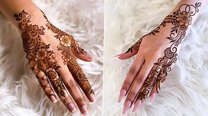 Latest Mehndi Designs for Vat Savitri 2021 Vrat: Quick and Simple Arabic Mehendi Design Ideas, Floral Trail, Indian, Rajasthani and other Henna Patterns to Apply on Hands | 🙏🏻 LatestLY