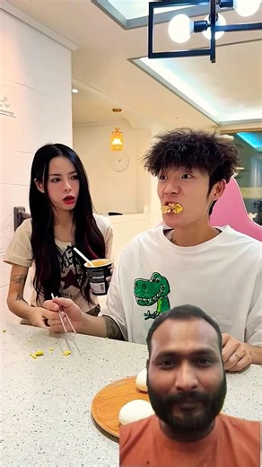 How This Siblings Eat Duck Egg🥚 #tiktokviral #funnyvideo #viralvideo #shortvideo #shorts
