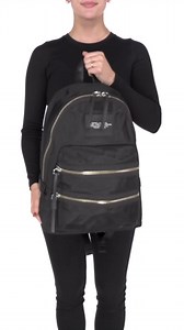 Marc Jacobs The Biker Nylon Large Backpack Dark Shadow One Size