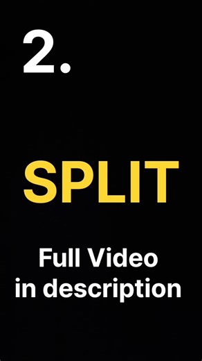 #2. How to Split the Video in between | Inshot Editor |