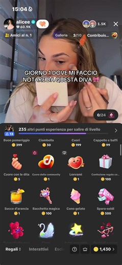 “Oh grazie” @alicee