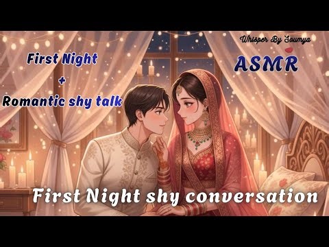 Wife Roleplay | First Wedding Night 💍| Hindi ASMR