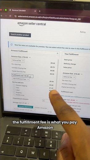 Amazon FBA fees explained